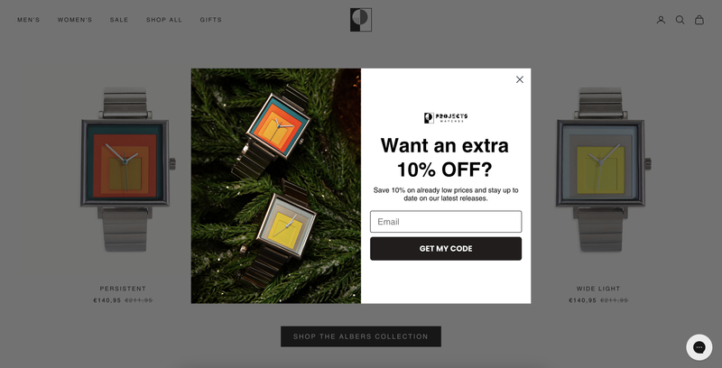 Comienza a crear fácilmente tu lista de correos electrónicos con ventanas emergentes
