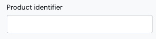 Google conversational attributes - product identifier