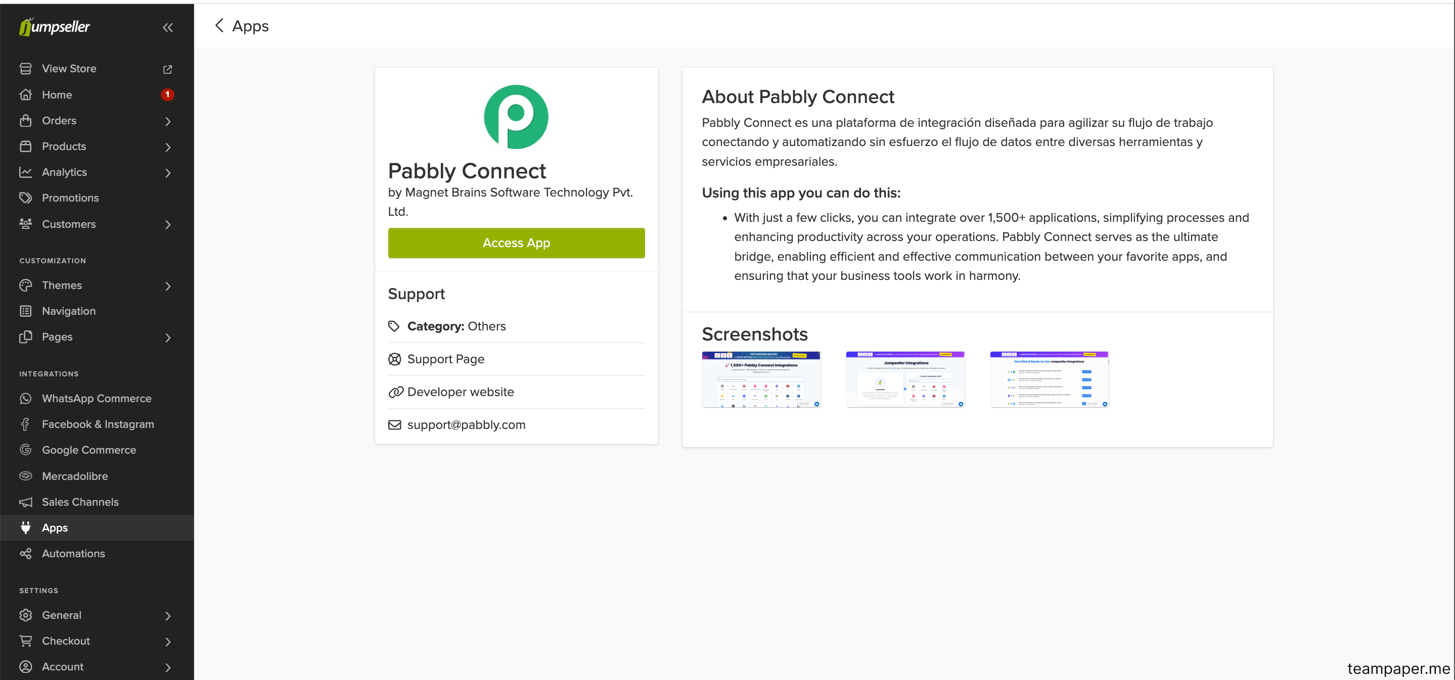 Access app