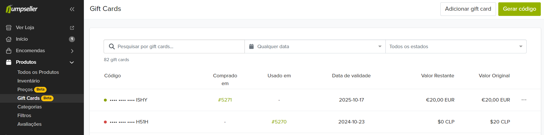 lista