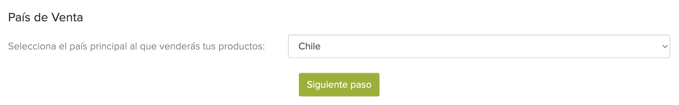 Country of Sale