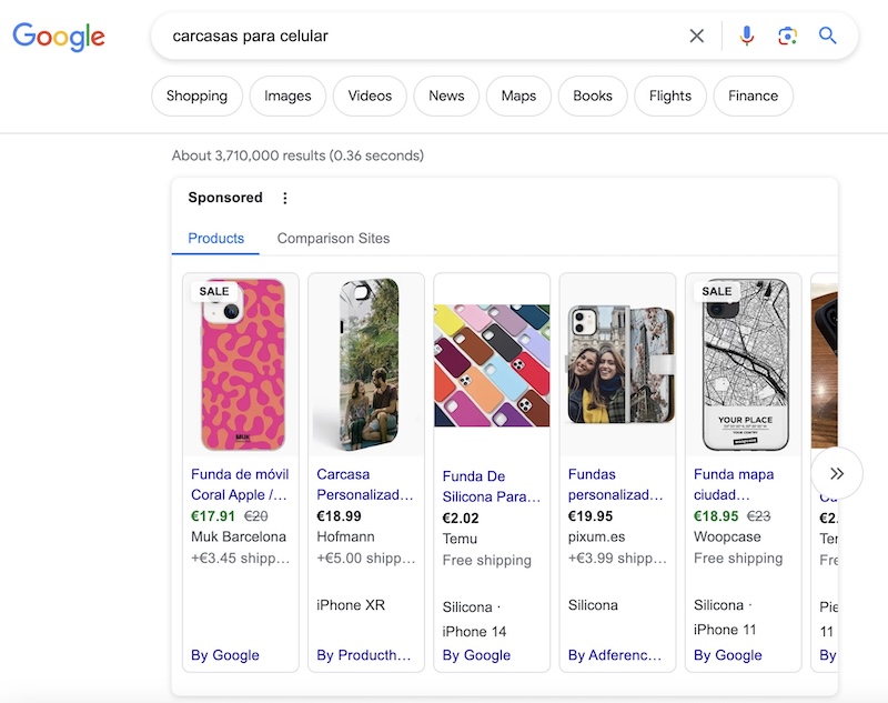 Google Search Results