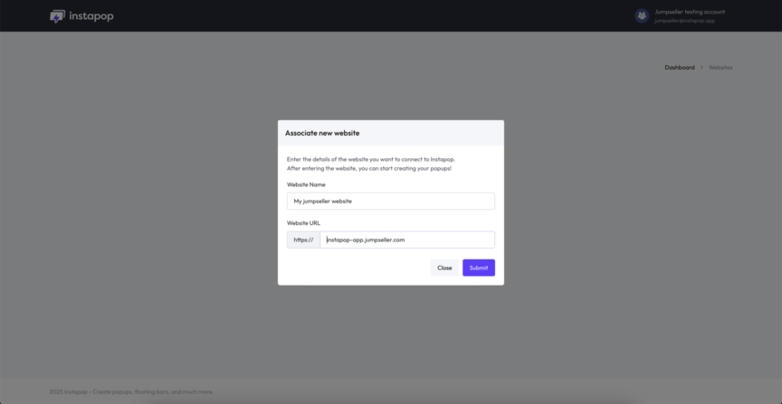website