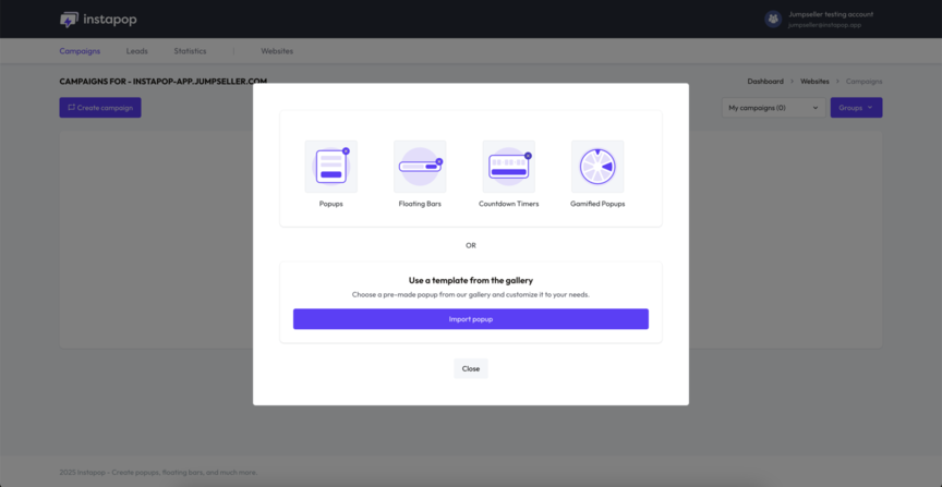 website