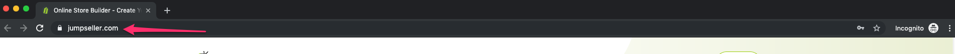 Domain in Address Bar